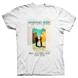 MARRANO ROSA WISH YOU WERE HERE PHOTO WHITE TEE