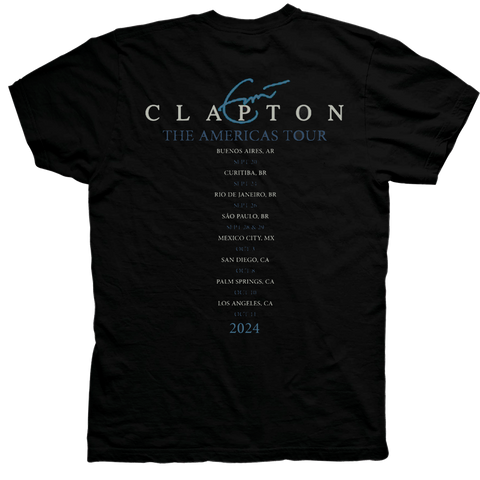 Image of ERIC CLAPTON BLUE GUITAR TEE