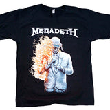 MEGADETH FLAMING VIC TEE