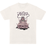 MALANIE HADES BED TOUR WHITE TEE