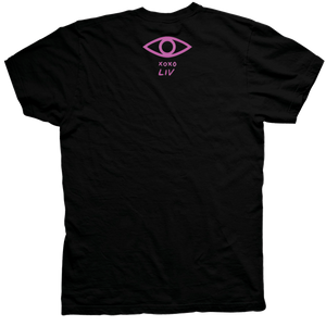 BLACK LIV MORGAN TEE