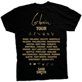 Playera Sam Smith Gloria Tour