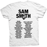 Playera Sam Smith Gloria Tour Blanca