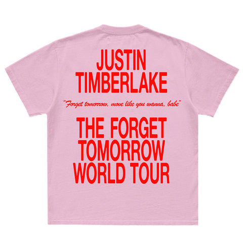 Image of JUSTIN TIMBERLAKE PINK TEE