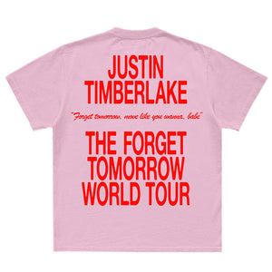 JUSTIN TIMBERLAKE PINK TEE