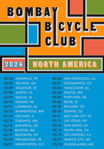 BOMBAY BICYCLE CLUB RISO POSTER