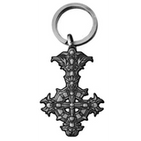 GHOST SKELETON CRUSIFIX KEYCHAIN