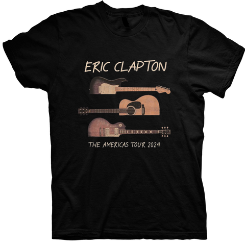 Image of ERIC CLAPTON SLICED GUITARS TEE