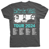 BLINK 182 CHARCOAL TEE