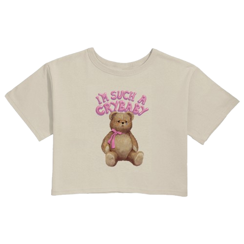 Image of MELANIE CRYBABY CROP TEE