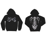 GHOST SKELETON PULLOVER HOODIE