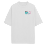 CCXP PLAYERA BLANCA OVERSIZE LIVING FOR THE PLOT