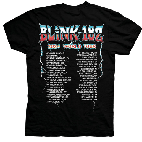 Image of BLINK 182 TOUR TEE