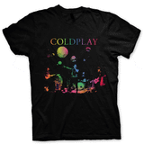 Playera Coldplay Colors Photo/ Tour Black