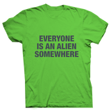 Playera Coldplay Is An Alien Sharp Green
