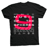 Playera Coldplay Music Of The Spheres Black