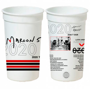 Vaso Maroon 5 Tour 2020